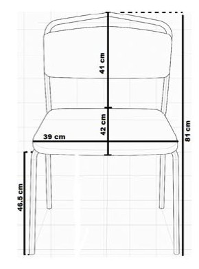 Photo du produit CHAISE NOIRE IKEA