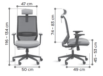 Photo du produit FAUTEUIL TECSY BLEU