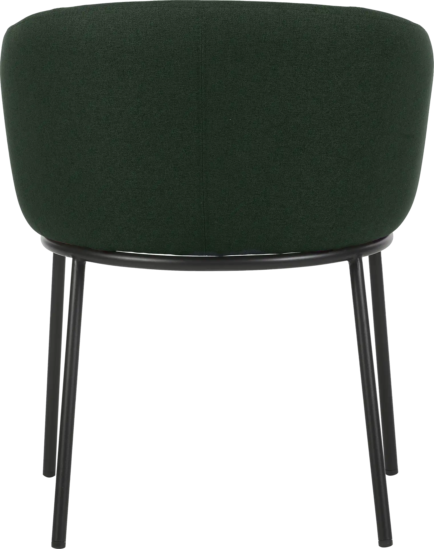 Photo du produit FAUTEUIL TISSU NON FEU ARCO VERT FONCE PIEDS METAL