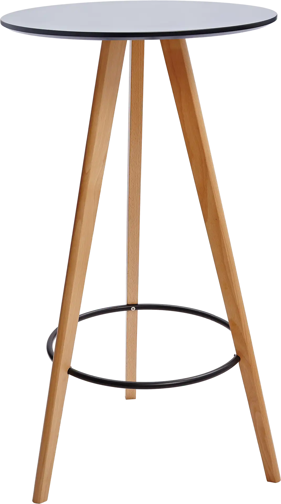 Photo du produit TABLE HAUTE BREAK NOIRE (2 colis)