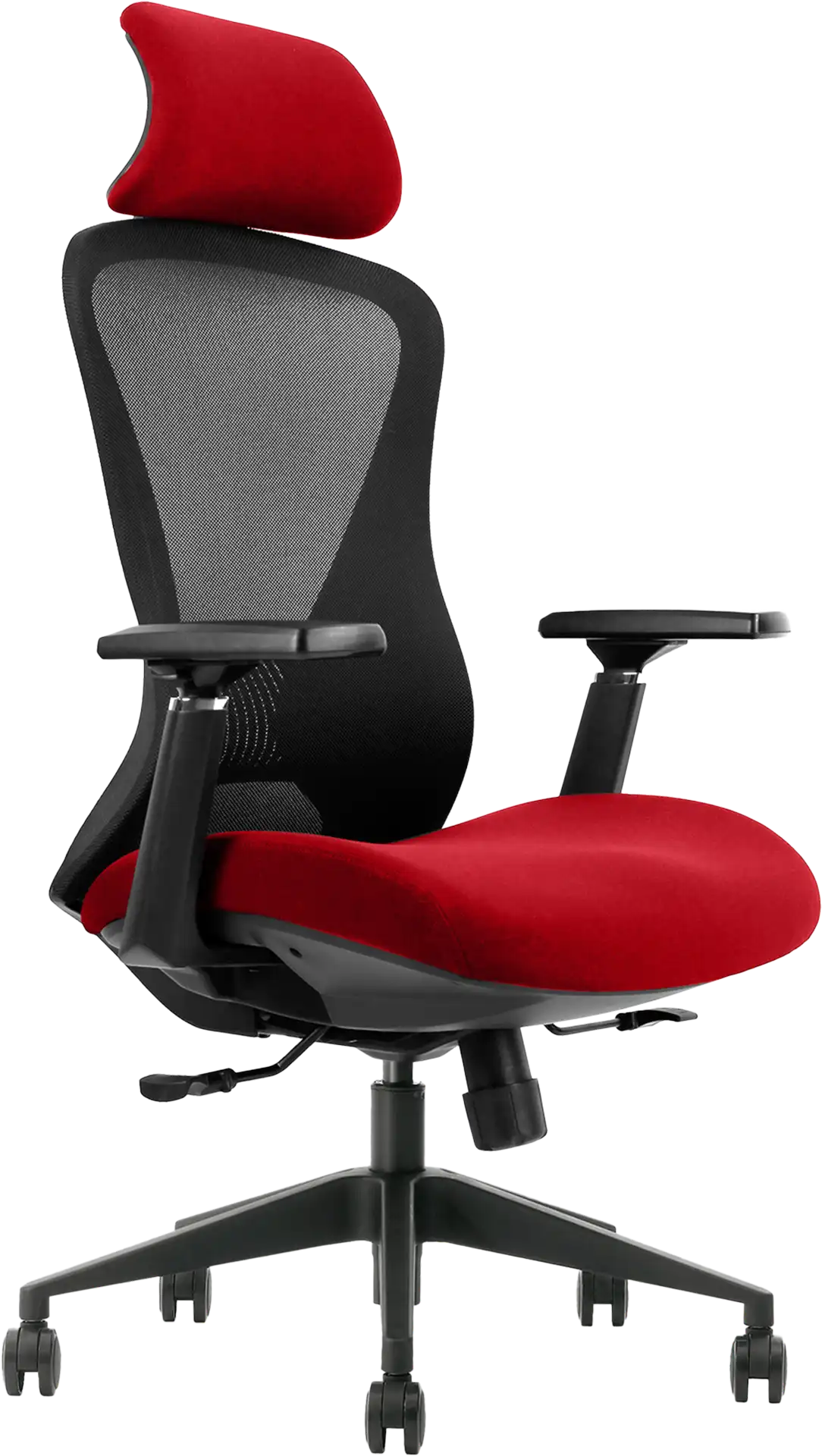 FAUTEUIL DESIGNER ROUGE/NOIR