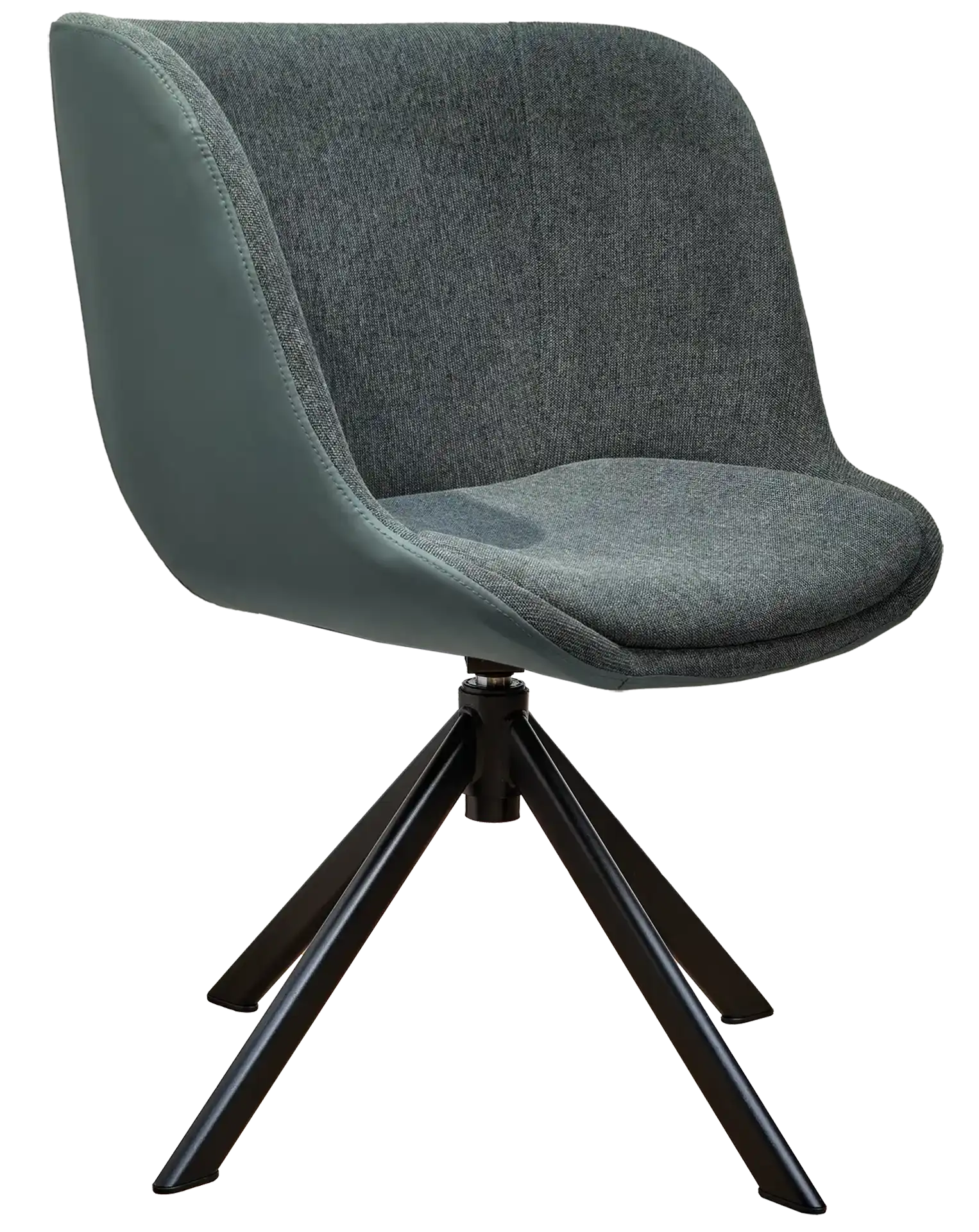 Photo du produit FAUTEUIL EGGY BLEU PIETEMENT PYRAMIDAL