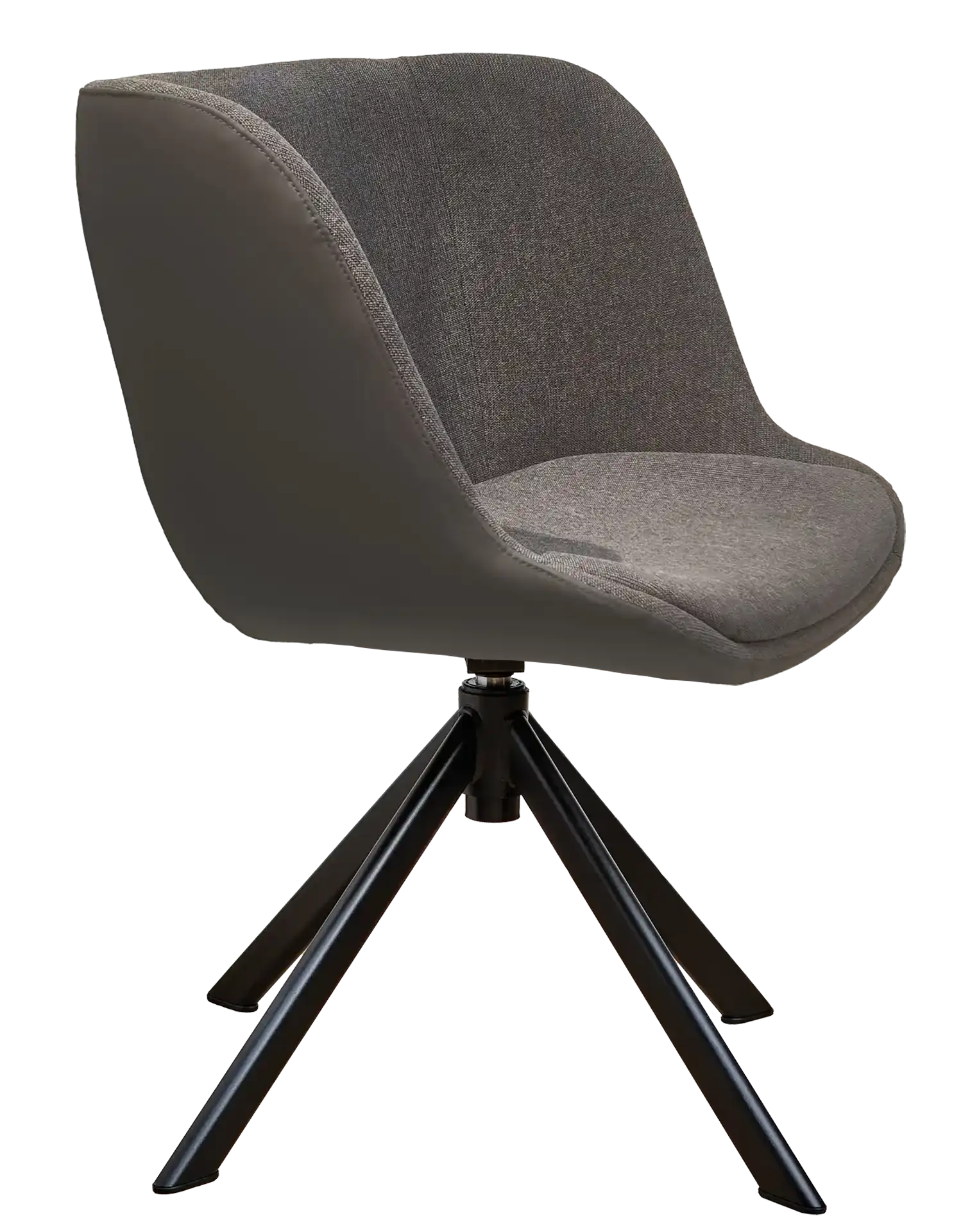 Photo du produit FAUTEUIL EGGY GRIS FONCE PIETEMENT PYRAMIDAL