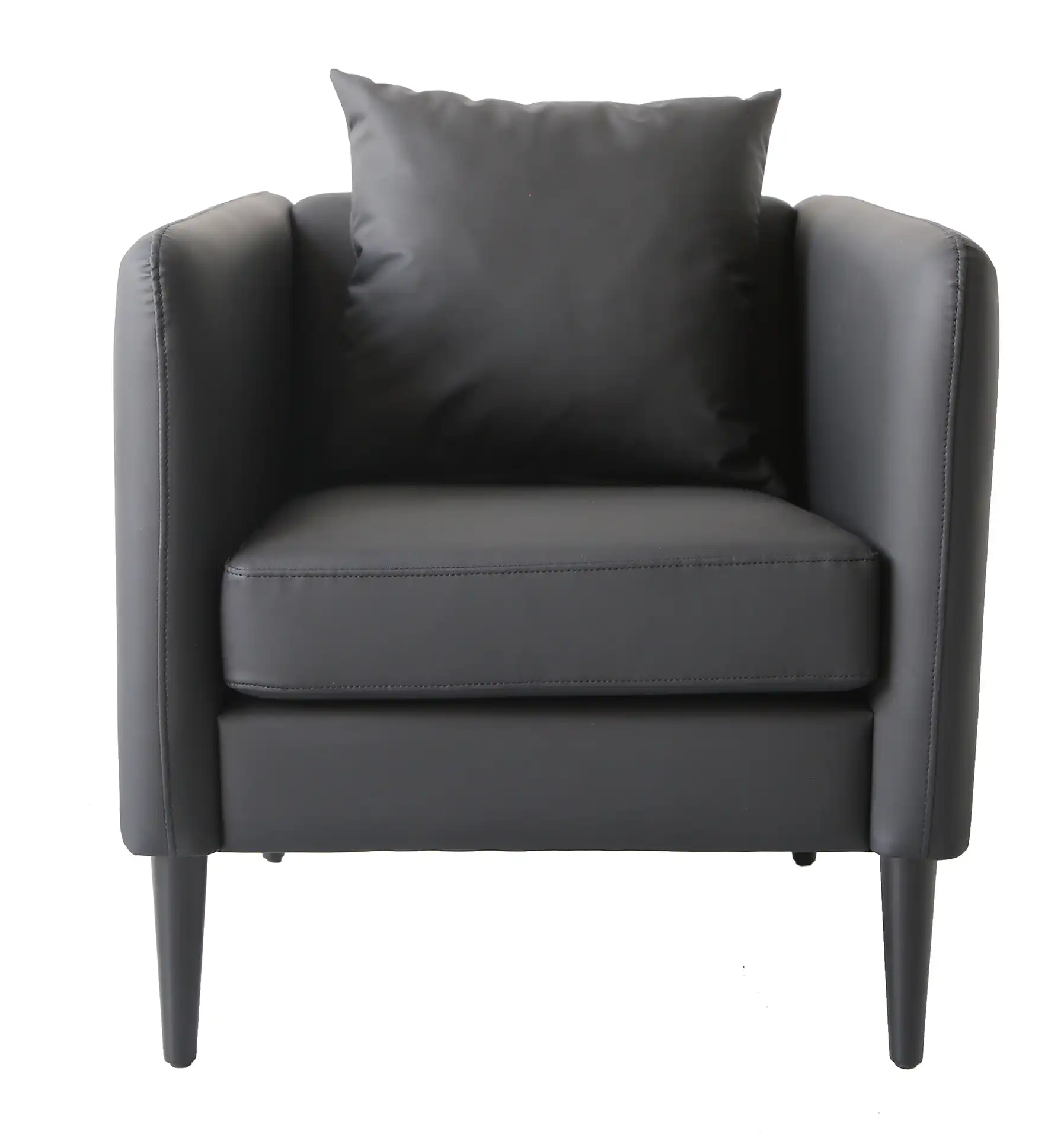 Miniature du produit FAUTEUIL KANAP NOIR POLYURETHANE