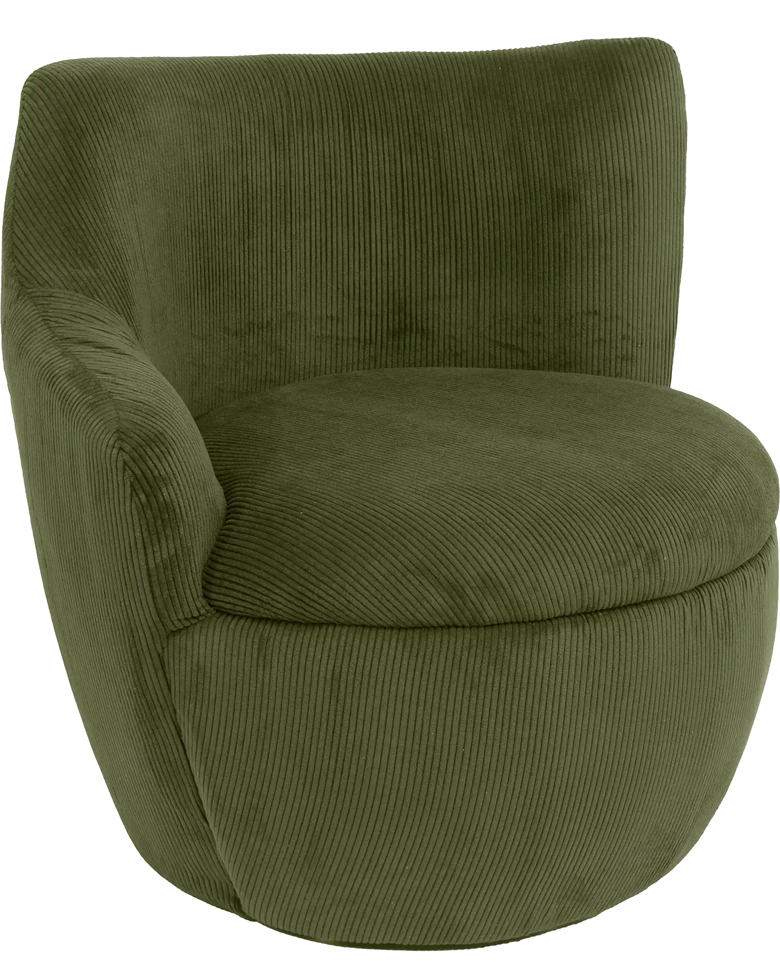 FAUTEUIL KURLY VERT KAKI