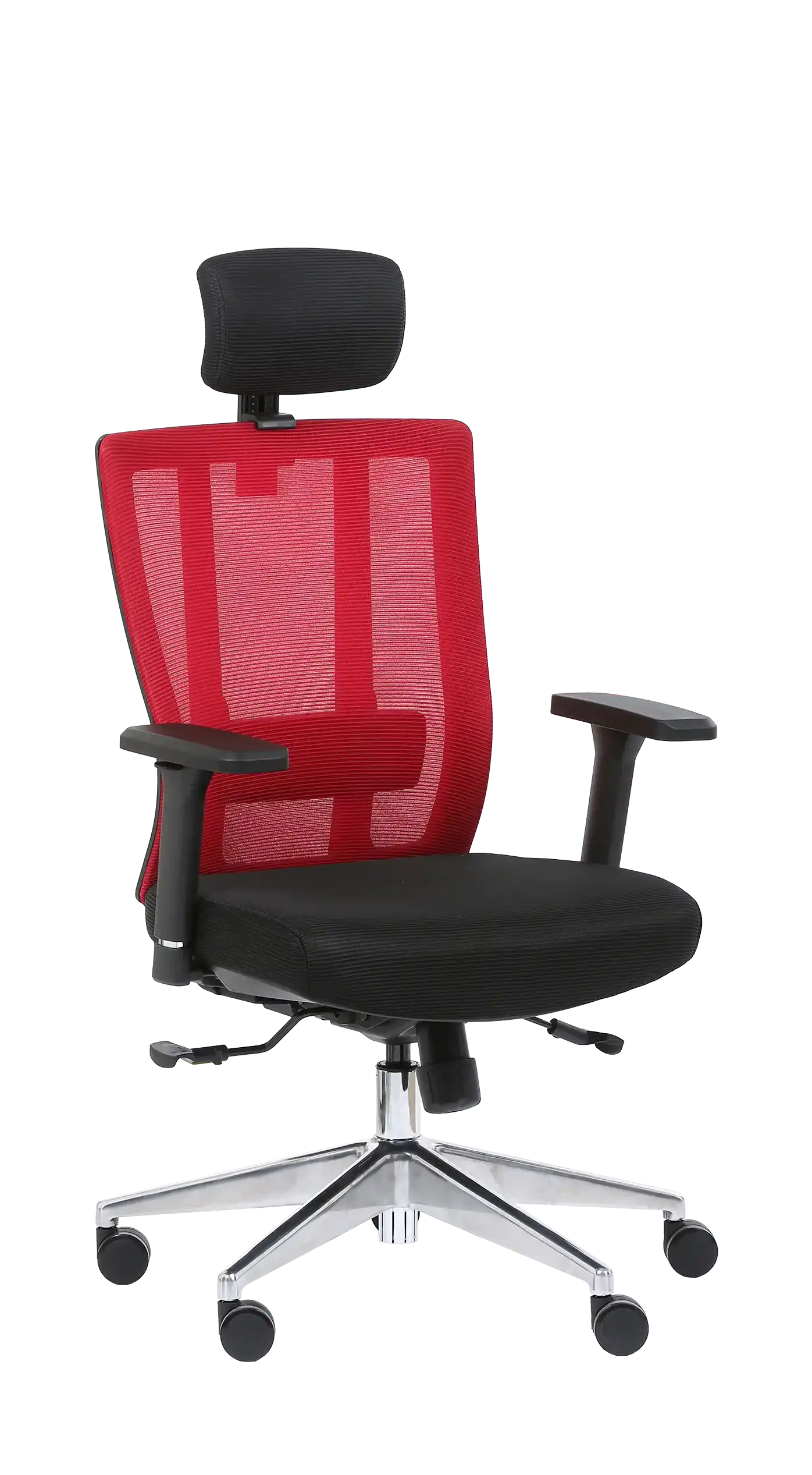 Photo du produit FAUTEUIL ERGONOMIQUE OFFSEAT NOIR-ROUGE/BLACK-RED