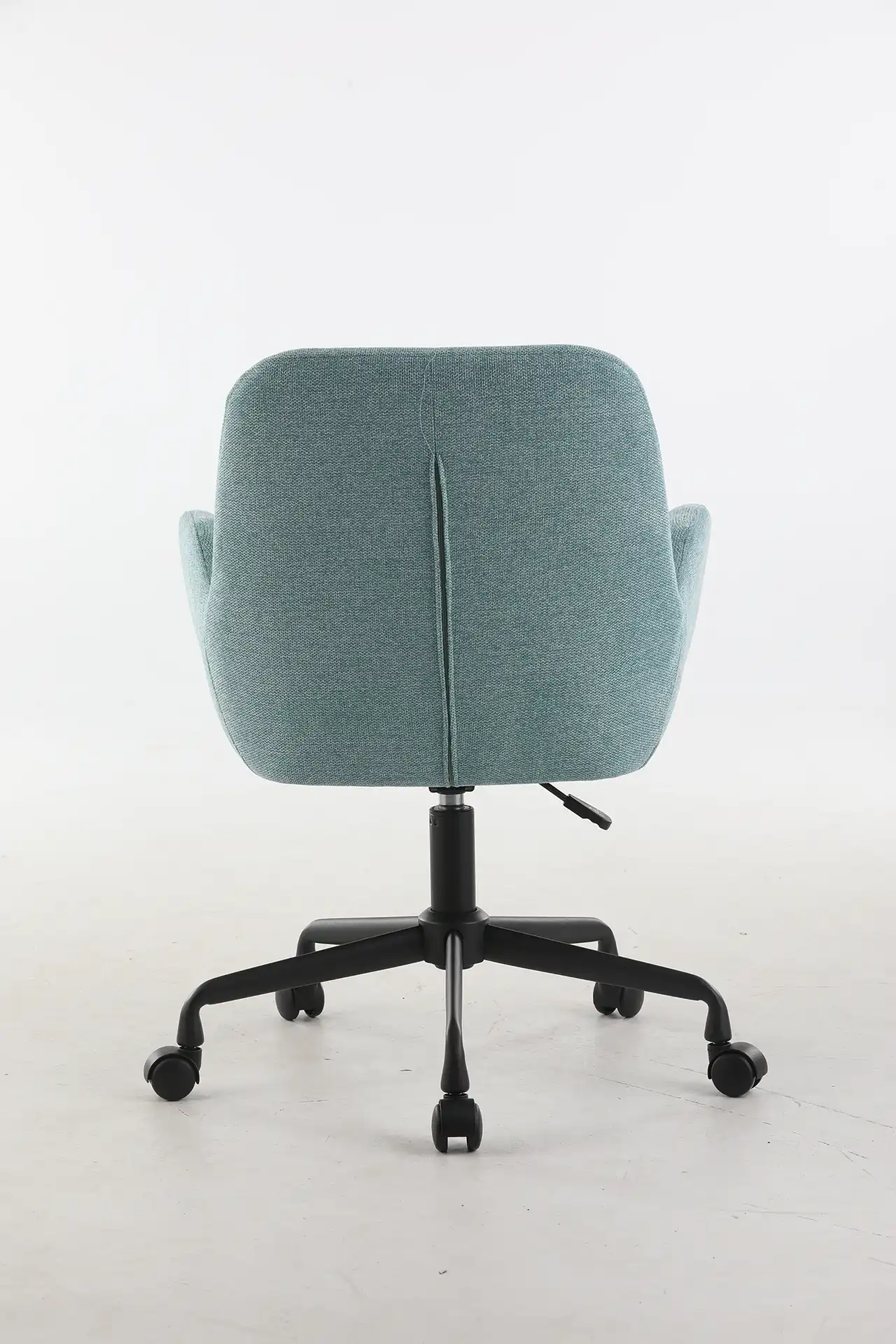 Photo du produit FAUTEUIL TISSU SHINEO TURQUOISE ROULETTES