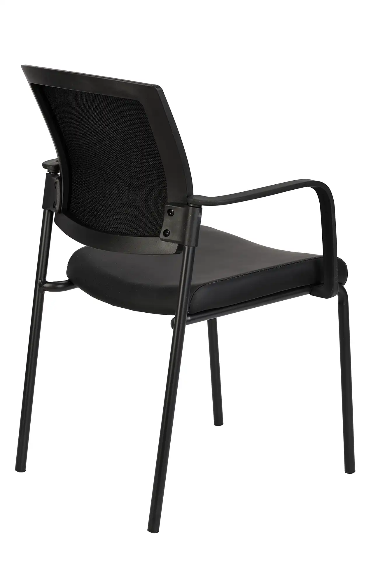 Photo du produit CHAISE SYNERGY NOIRE ASSISE PU DOSSIER PU