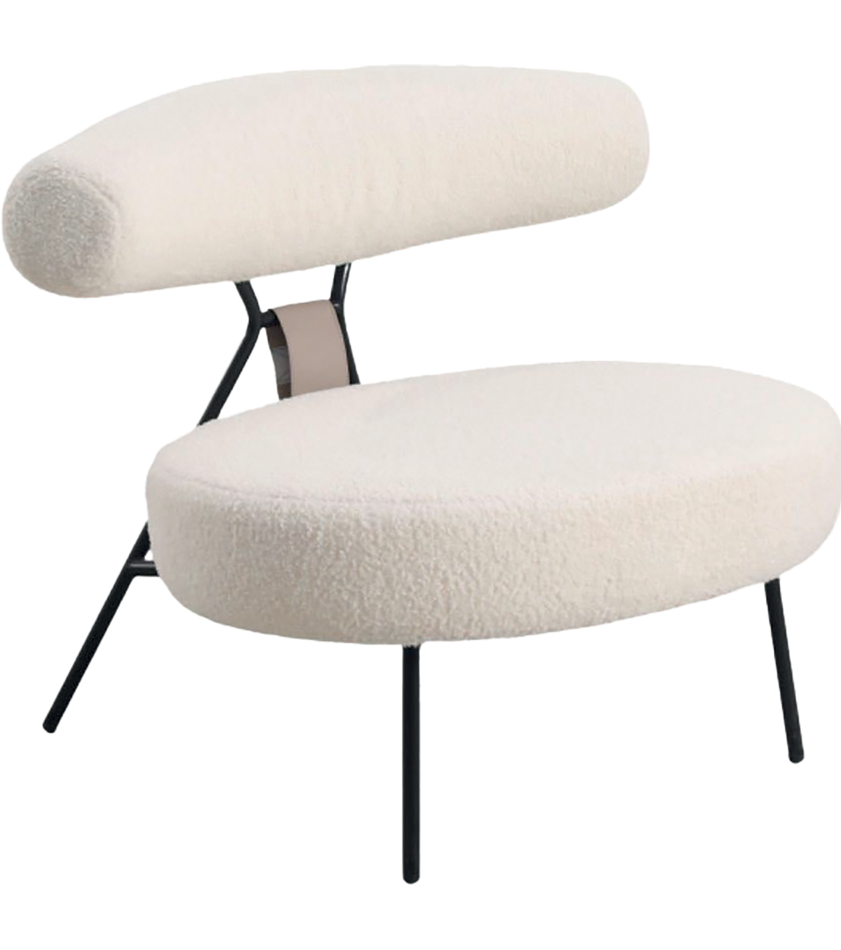 FAUTEUIL TEDDY BLANC