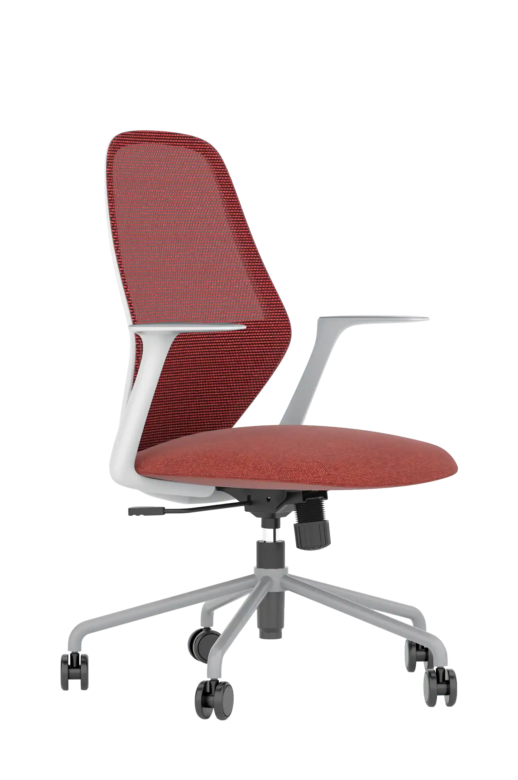 Photo du produit FAUTEUIL OPERATEUR TIME GRIS-ROUGE