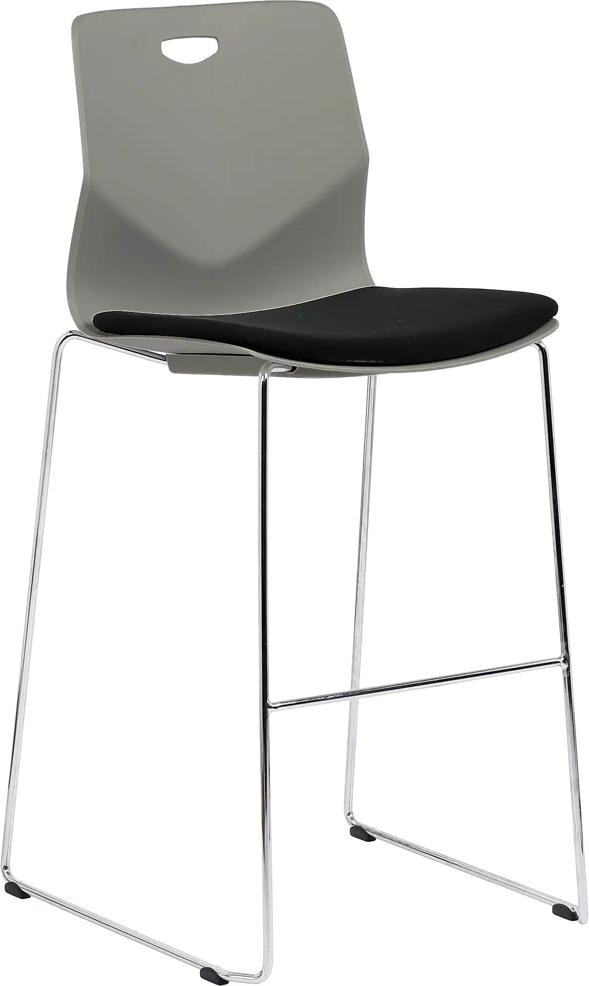 Photo du produit TABOURET TECSUP GRIS PIED FENETRE CHROME