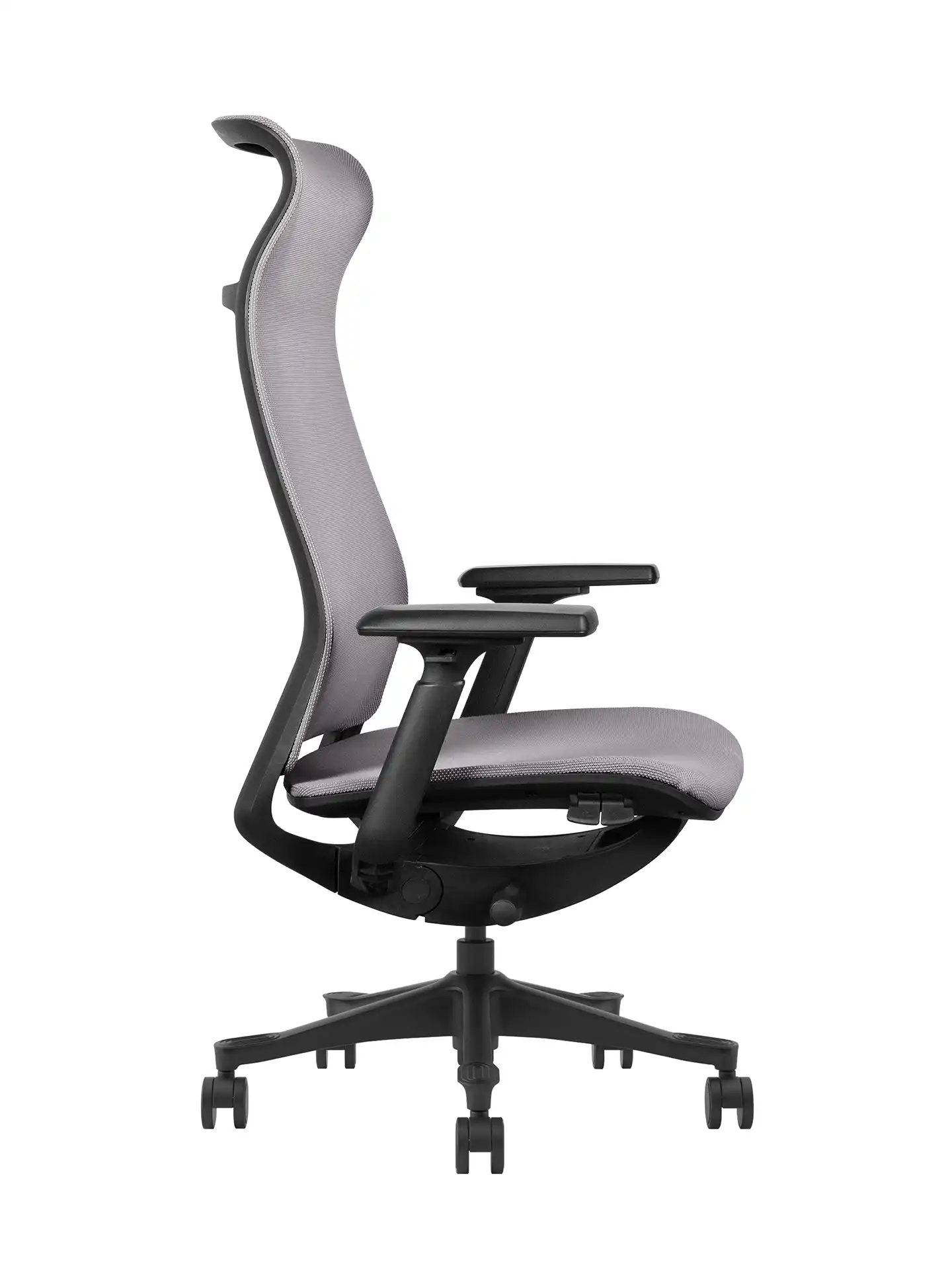 Photo du produit FAUTEUIL WAVE GRIS SRUCTURE NOIRE