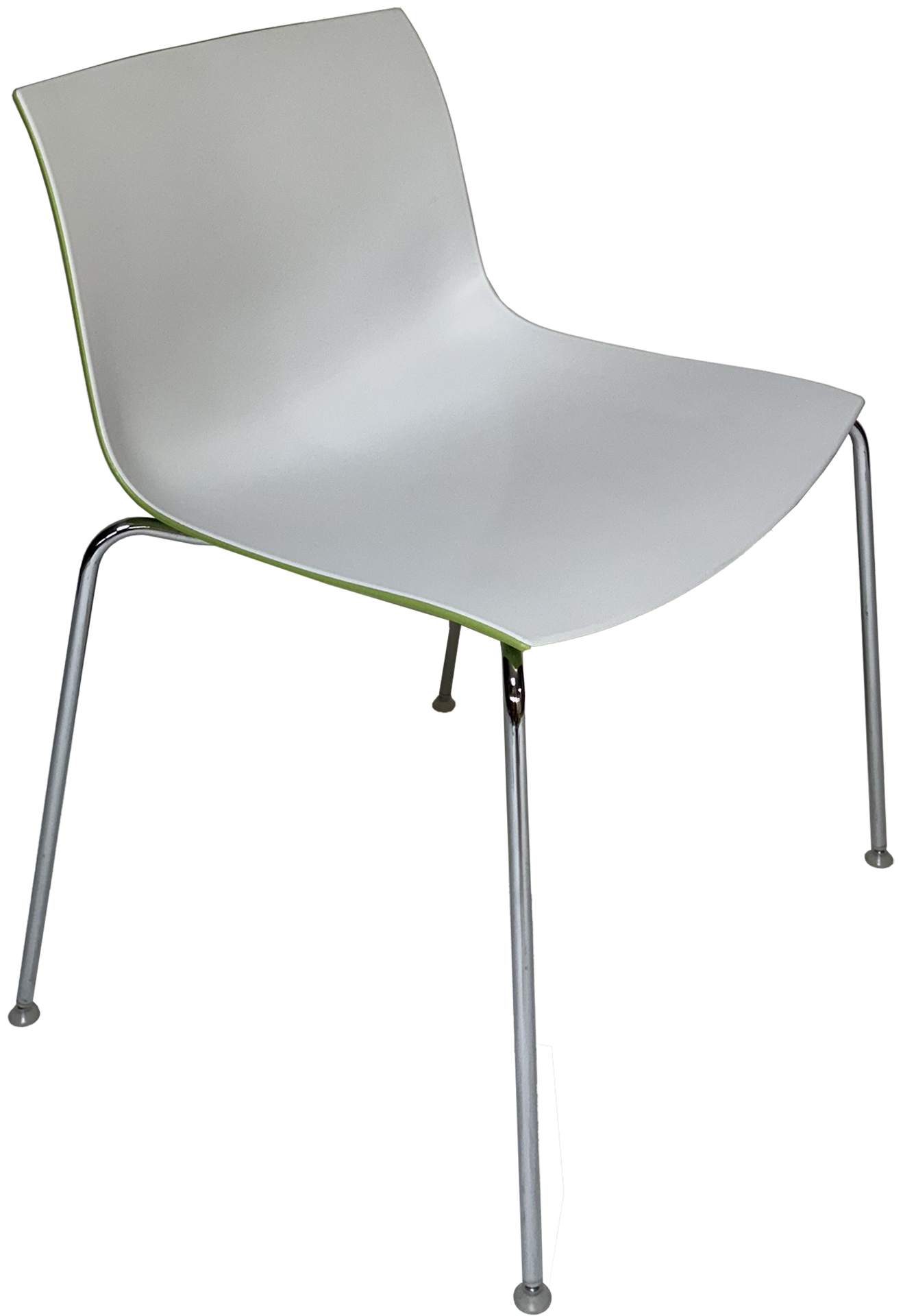 Photo du produit CHAISE BICOLOR VERT/BLANC ARPER CATIFA